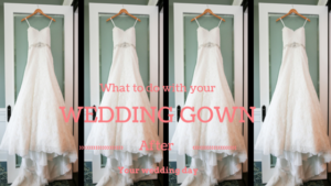 What to do with the gown after your wedding day-photo