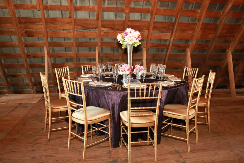 purple elegant wedding decoration capital party rentals