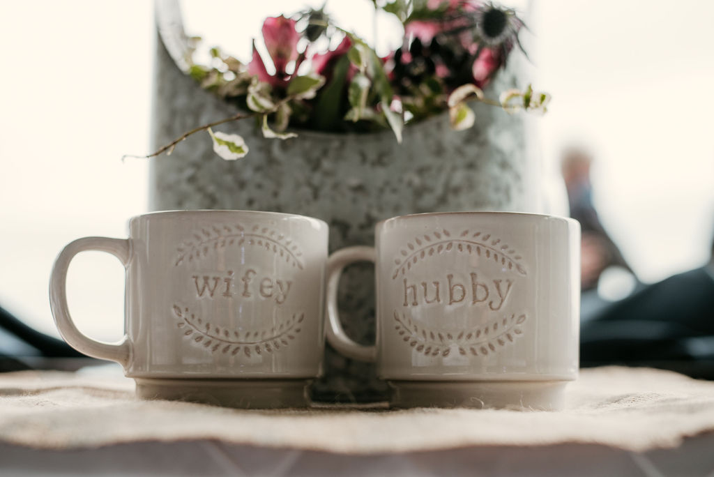 wifey and hubby coffee mugs