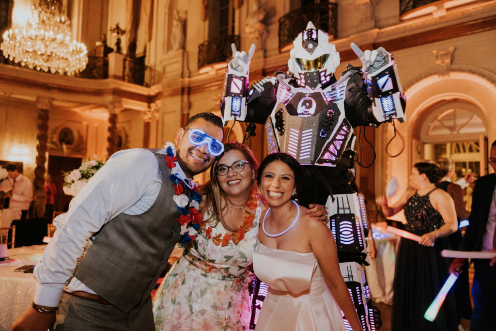 robot wedding surprise