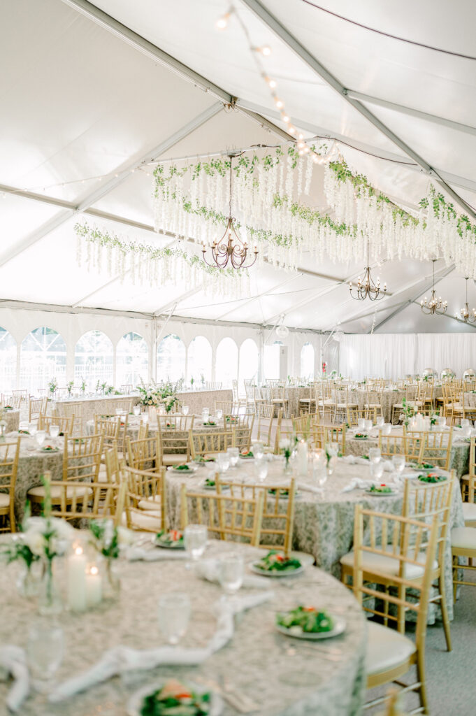 Rust Manor House Wedding Venue - Reception Tent