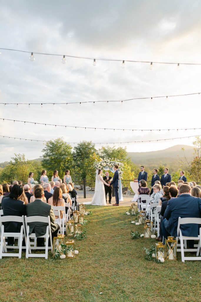 Timeless Romantic Blue Valley Vineyard Wedding