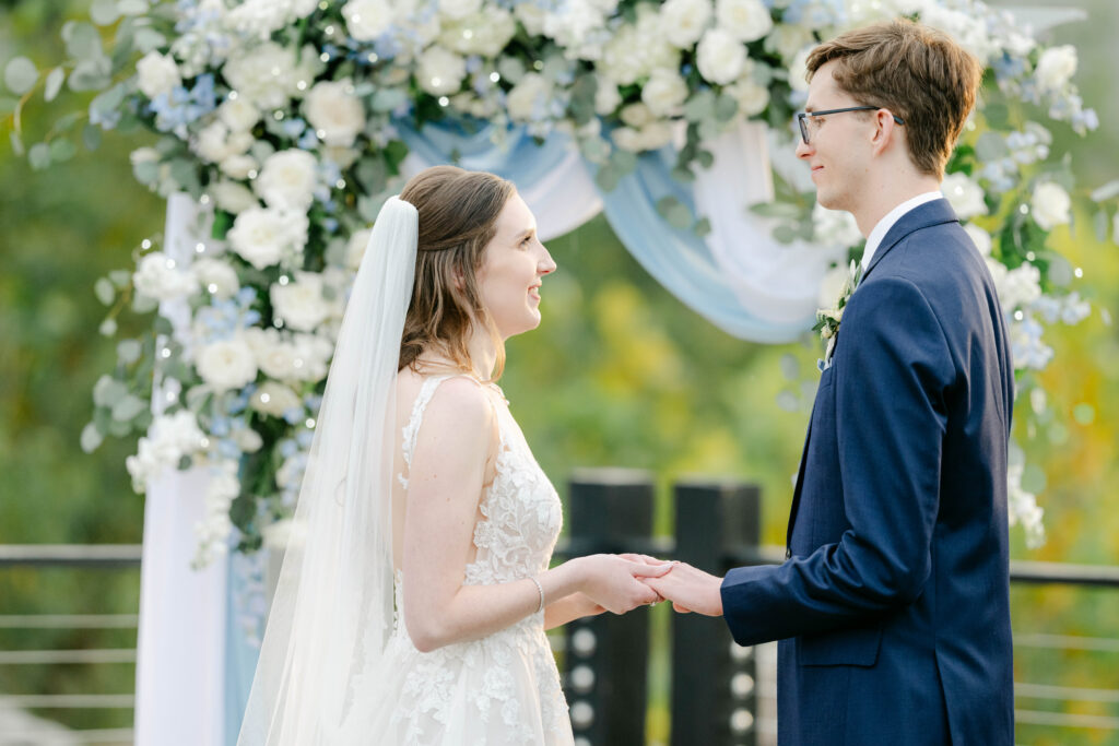 Timeless Romantic Blue Valley Vineyard Wedding