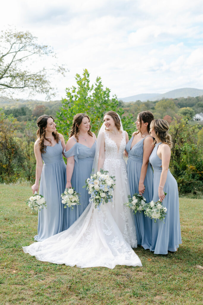 Timeless Romantic Blue Valley Vineyard Wedding