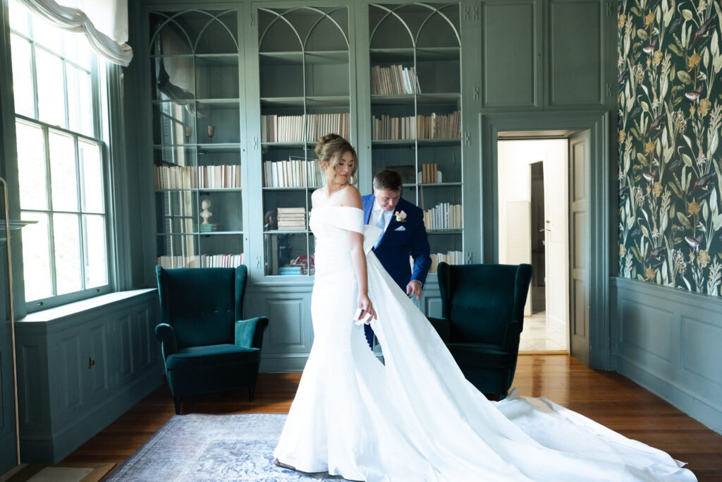 Rust Manor House wedding